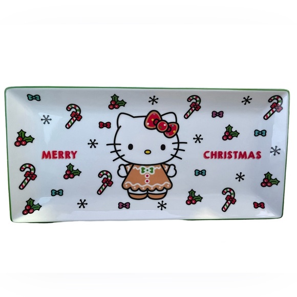 Hello Kitty Other - Hello Kitty Christmas plate/tray